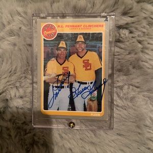 Garvey & Gossage Autographed Card (MISC10)